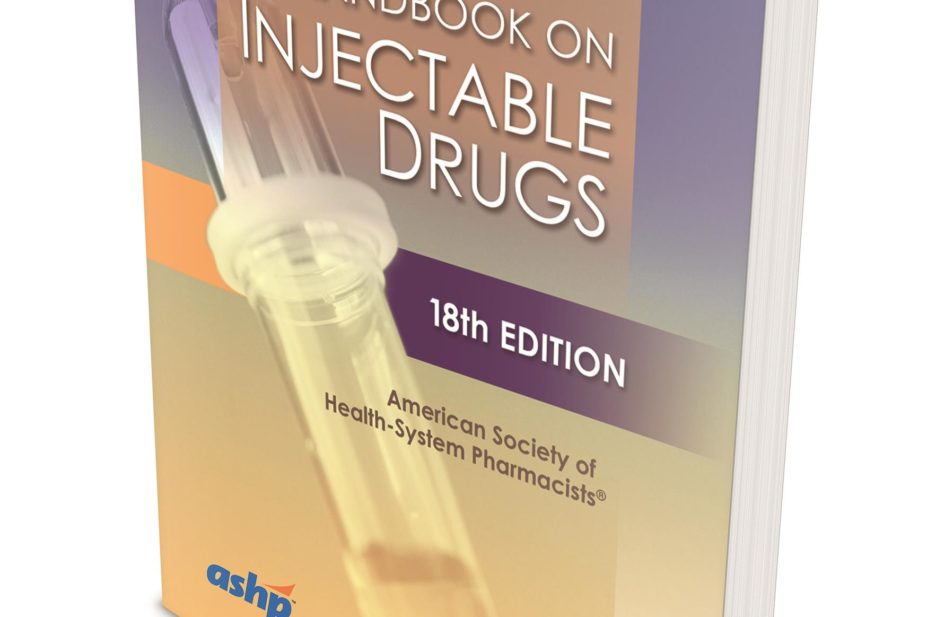 ‘Handbook on injectable drugs, 18th edition’, editor-in-chief Gerald K McEvoy.