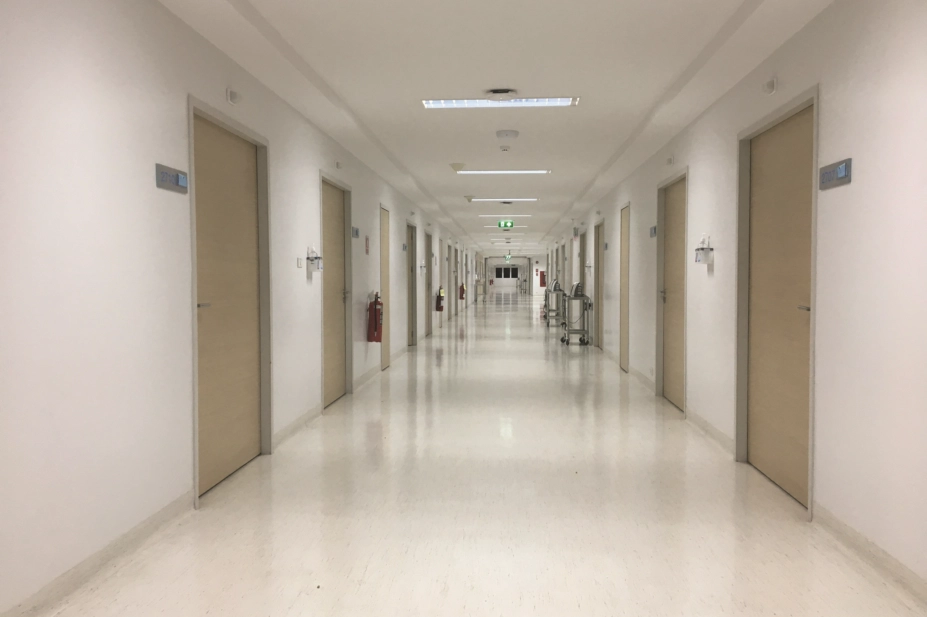 Hospital corridor