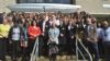 Group picture of the speakers and participants at the humanitarian aid conference for pharmacists held at at Brighton and Sussex Medical School