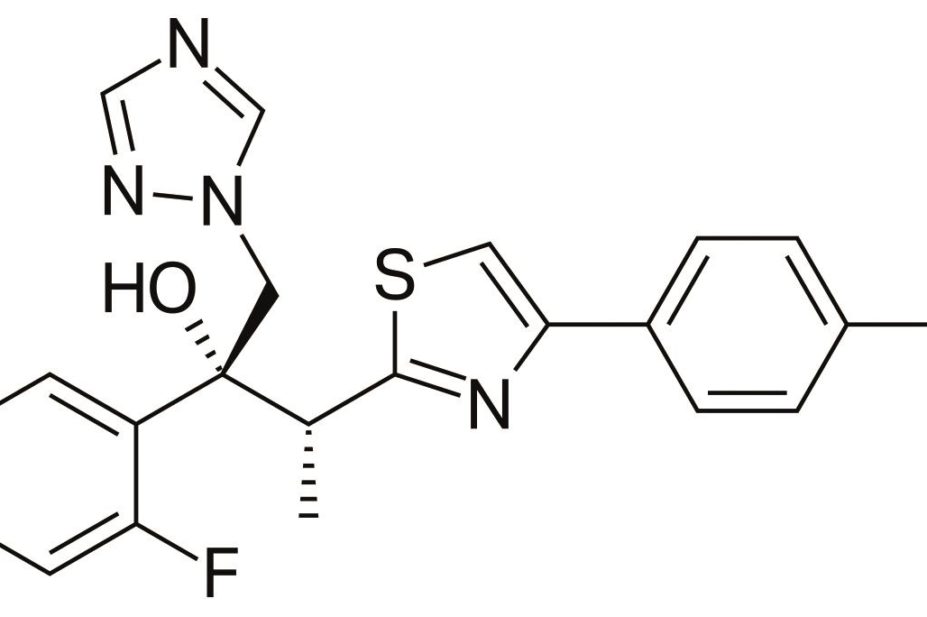 Isavuconazole molecular structure