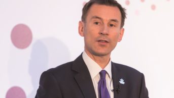 Junior doctors in England have suspended their strike action planned after agreement was reached with the government to resume negotiations over their new contract. In the image, Health secretary, Jeremy Hunt