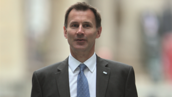 Jeremy Hunt secretary of state for health and social care