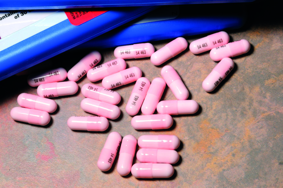 Lithium tablets used for bipolar disorders