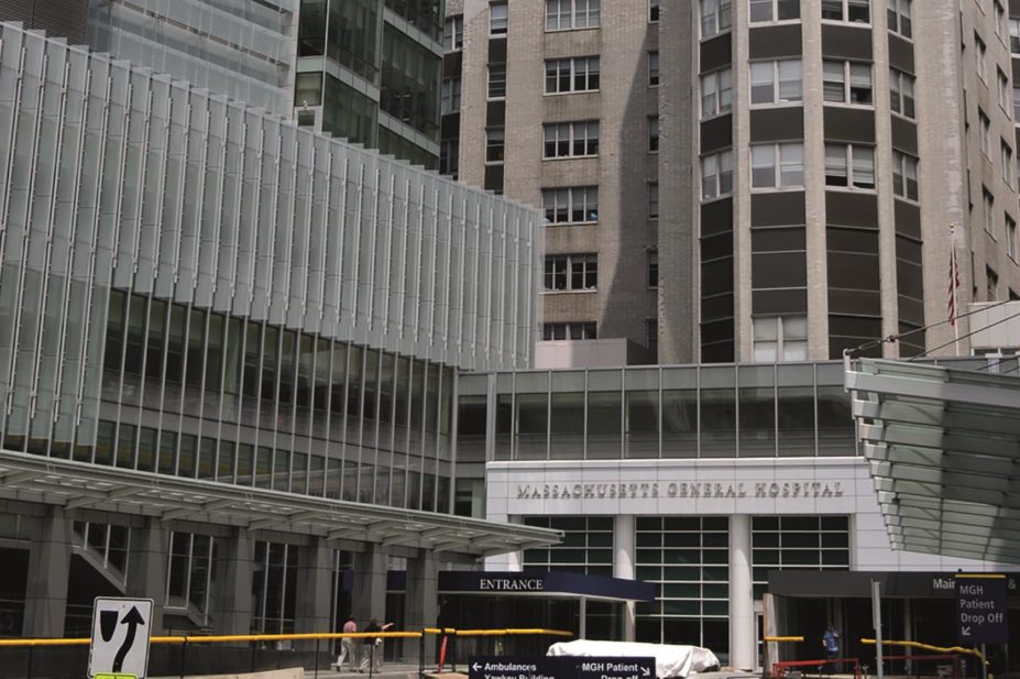 A team from the Massachusetts General Hospital (MGH) in Boston observed medication errors and adverse drug events during 277 randomly selected operations over an eight-month period. In the image, main entrance of MGH