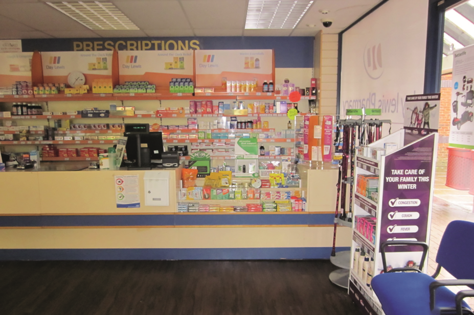 The winner’s prototype will be installed in this Day Lewis pharmacy in Woodley, Reading