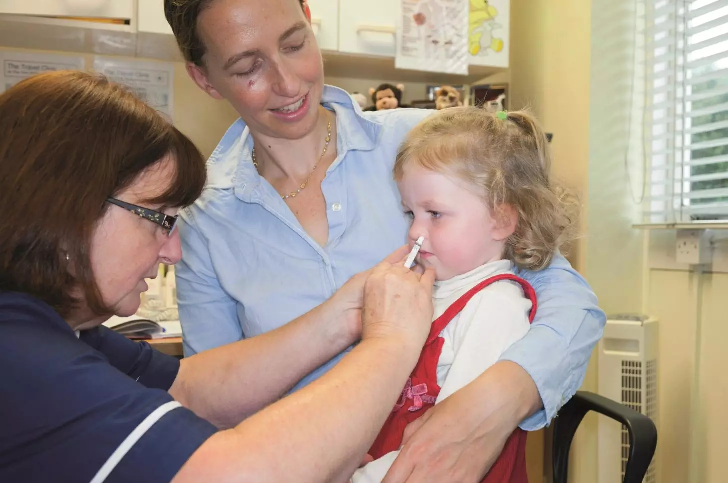 Nasal flu vaccine unlikely to trigger reaction in children with egg