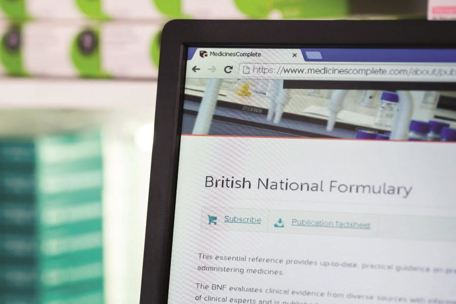 Major changes have been made to the structure and appearance of the British National Formulary (BNF), the medicines and prescribing reference book used by NHS healthcare professionals. Image of the new BNF website pictured