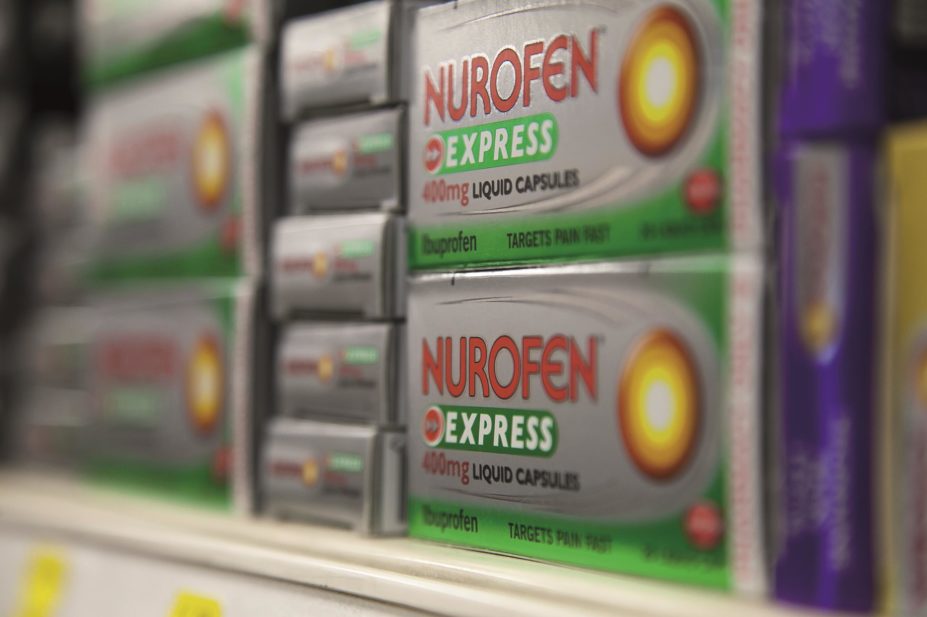 Television advertisements for Nurofen Express in the UK are being investigated by the Advertising Standards Authority (ASA) following complaints that they were misleading. In the image, packs of Nurofen Express