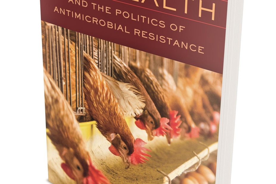 Book cover of ‘One health and the politics of antimicrobial resistance’, by Laura Kahn