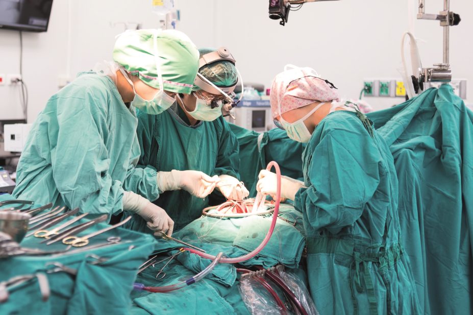 Gentamicin is an aminoglycoside antibiotic commonly used for the treatment of infections and surgical prophylaxis. In the image, surgeons in the middle of an operation