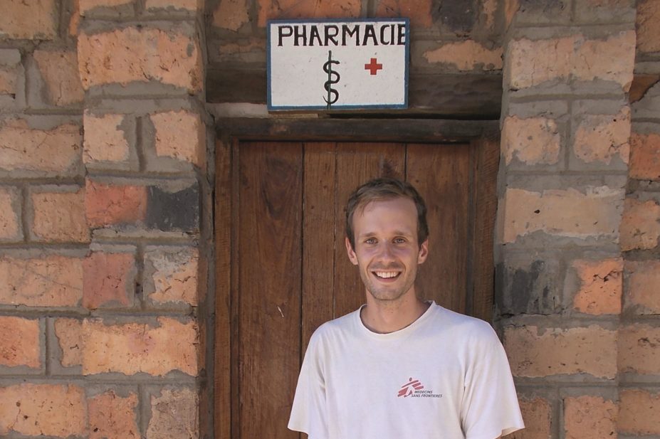 Owen Wood works as a ‘flying’ pharmacist for Médicins San Frontières (MSF)