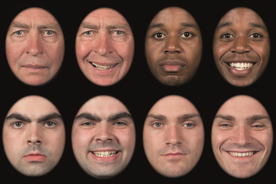 Picture from the PReDicT (Predicting Response to Depression Treatment) emotion recognition