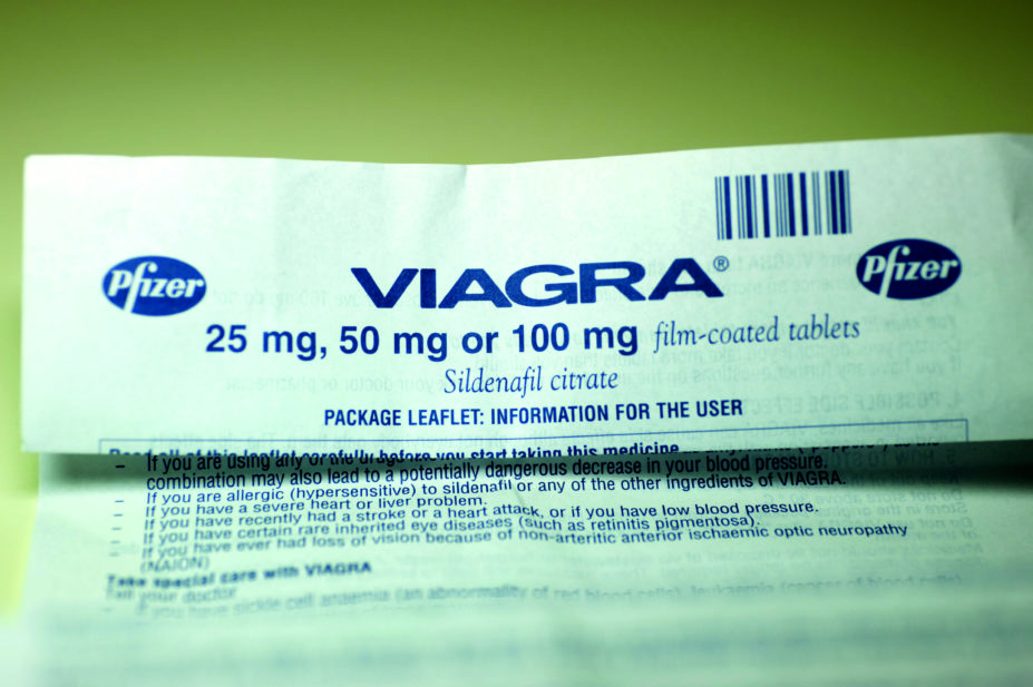 Pfizer's product information leaflet for sildenafil citrate, more commonly known under brand name Viagra