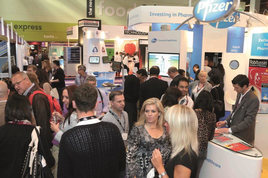 People at the Pharmacy Show 2014