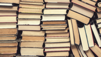 Piles of books