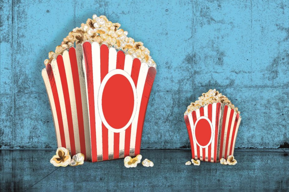Changing habits and the food environment could encourage healthy eating. An example is the popcorn study: if it's there, people will eat it