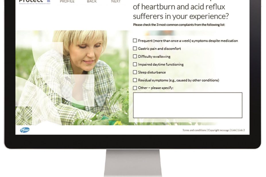 Visit the PROTECT website at www.protect-cpd.com for a free CPD-accredited, in-depth and interactive, e-learning programme on advanced pharmacy management of acid reflux
