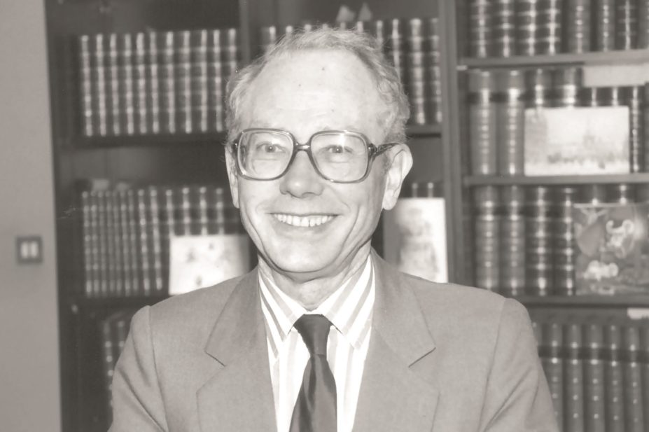 Robert Blyth was the editor of The Pharmaceutical Journal for 25 years, from 1961 to 1986
