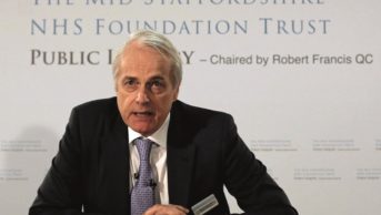 NHS organisations should have to appoint whistleblowing guardians and staff who do whistleblow should have more protection from recrimination, a major report on whistleblowing by Sir Robert Francis (pictured) says