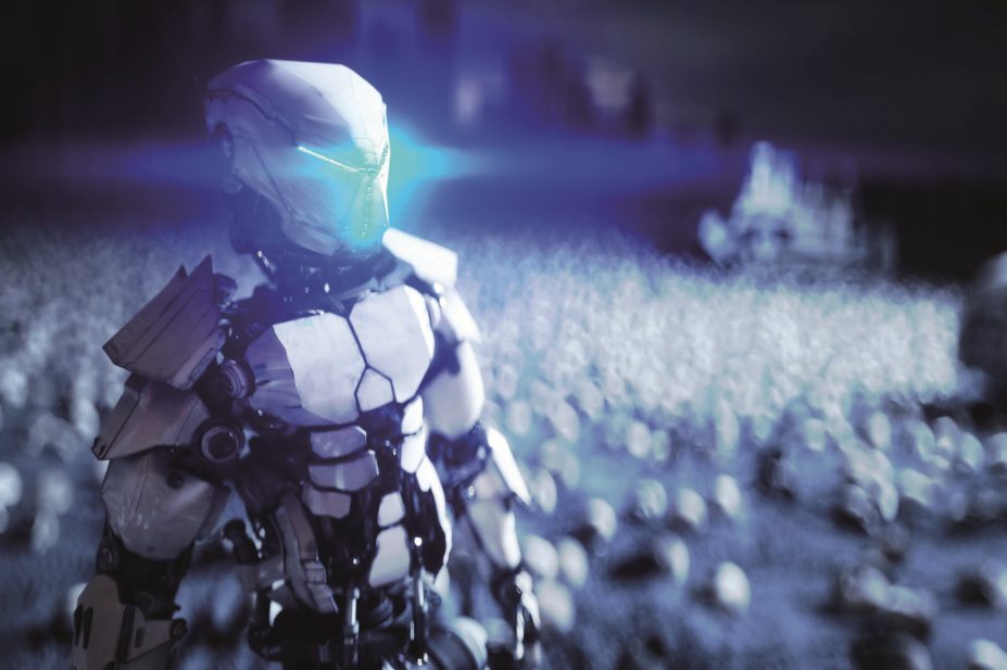 Robot, apocalyptic future