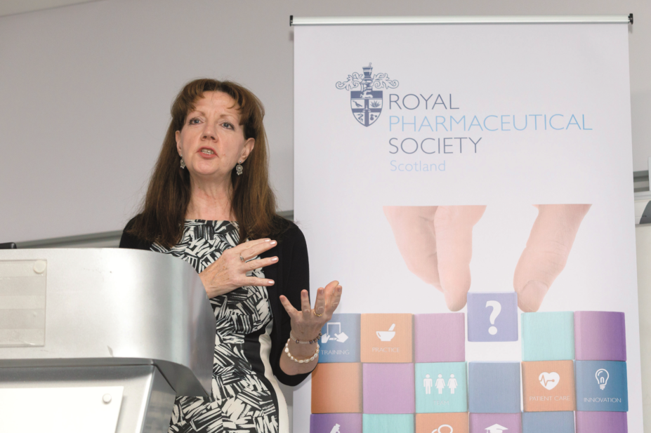 Rose Marie Parr, Scotland’s chief pharmaceutical officer