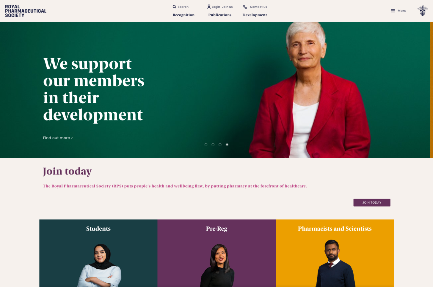 New Look For Royal Pharmaceutical Society Website - The Pharmaceutical ...