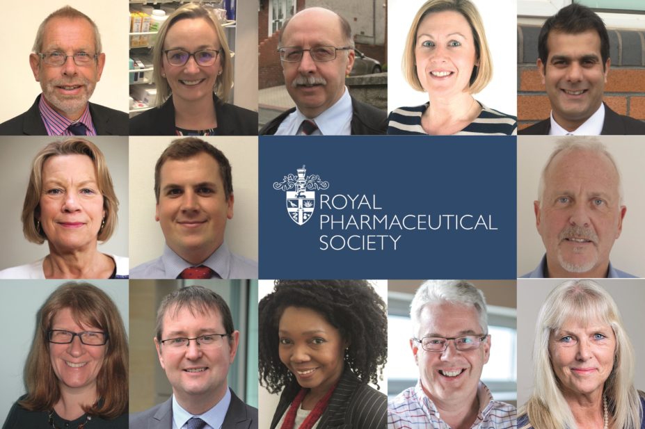 Pictures of the thirteen candidates of the RPS pharmacy board elections