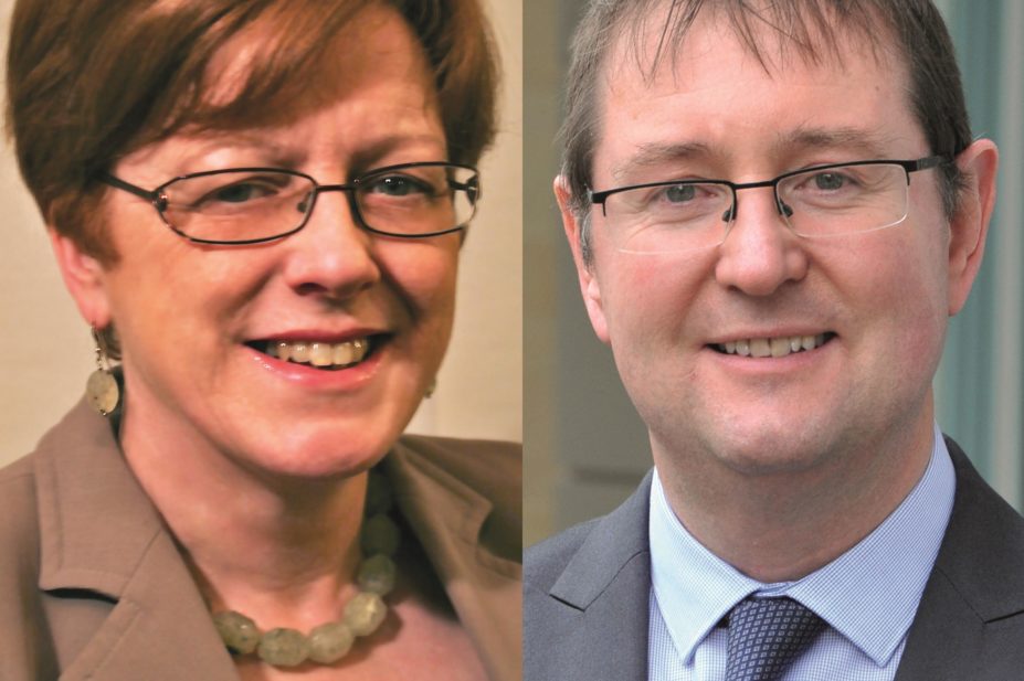 Sandra Gidley and John McAnaw were elected as chairs of the English and Scottish Pharmacy Boards, respectively
