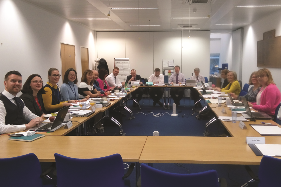 The first Scottish Pharmacy Board meeting of 2018 was held on 17 January 2018 at the Society’s Edinburgh offices in Holyrood Park House