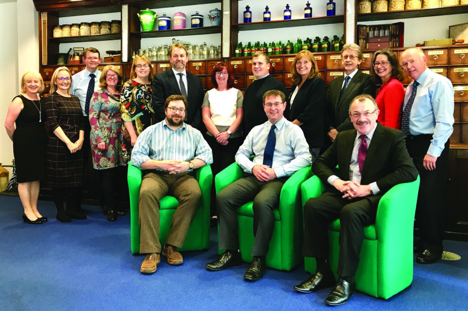 Members of the Scottish Pharmacy Board (SPB) and guests during autumn 2017 meeting