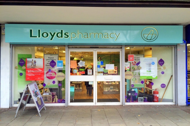 External image of a LloydsPharmacy store