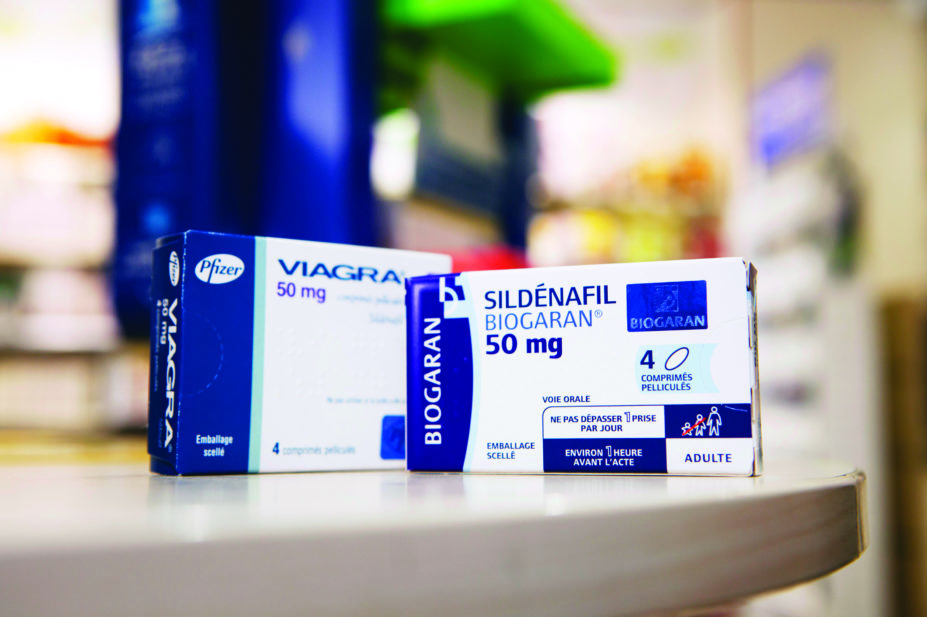 Sildenafil and Viagra tablets