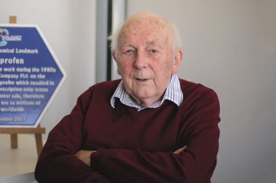 Stewart Adams, pictured, discoverer of ibuprofen, talks about why he researched the drug and how he tested it on himself