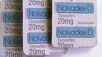 Packets of tamoxifen