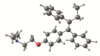 Molecular structure of tamoxifen drug