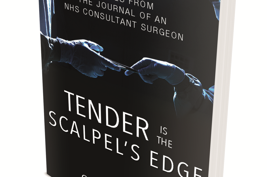 Cover of the book ‘Tender is the scalpel’s edge’, by Gautam Das