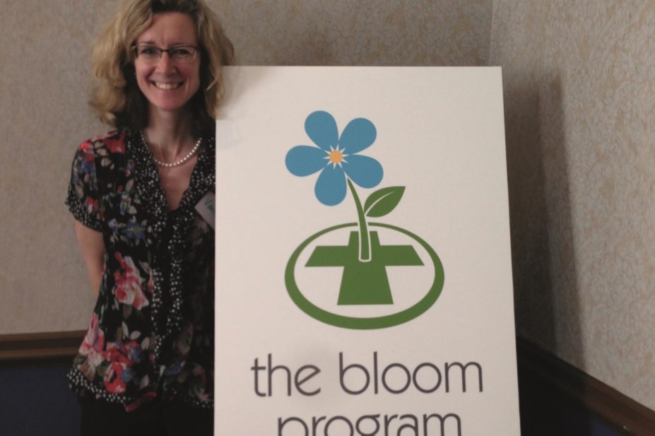 Vanessa Sherwood (pictured) is a pharmacist and co-ordinator of a new type of mental health service called the Bloom Program at Dalhousie University in Halifax, Nova Scotia