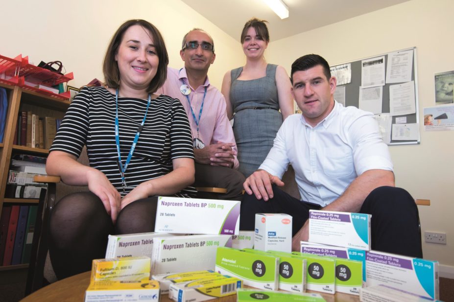 The vanguard clinical pharmacists at the Northumbria Healthcare NHS Foundation Trust