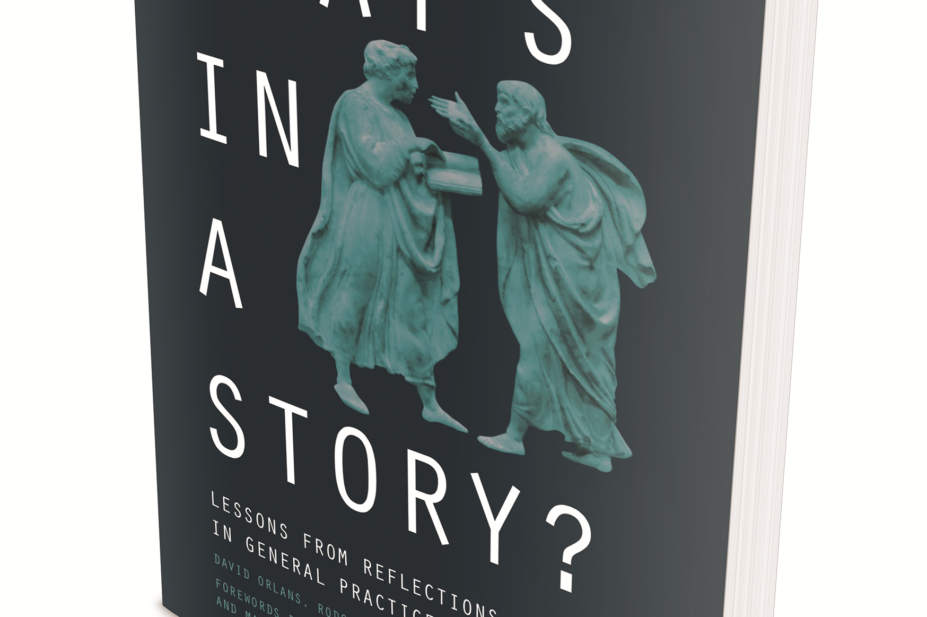 Book cover of 'What’s in a story? Lessons from reflections in general practice'