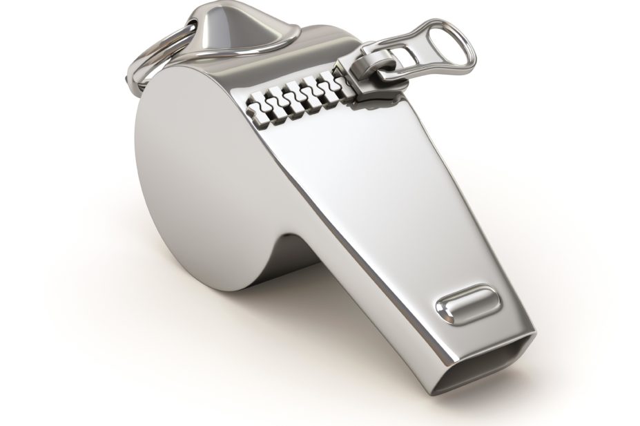 Management of whistleblowers in the healthcare sector