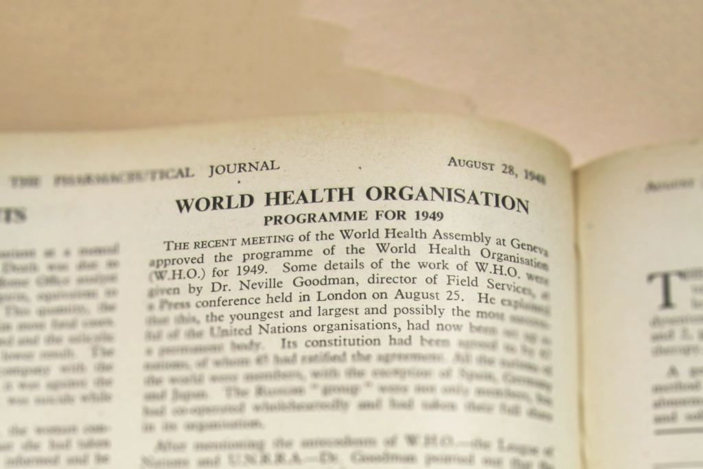 From The Archives: The creation of the World Health Organization - The ...