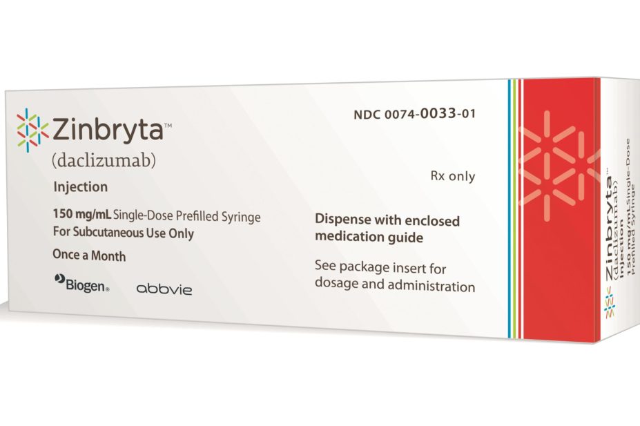 Zinbryta, the first one-monthly self-administered injection for MS