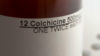 colchicine pill bottle