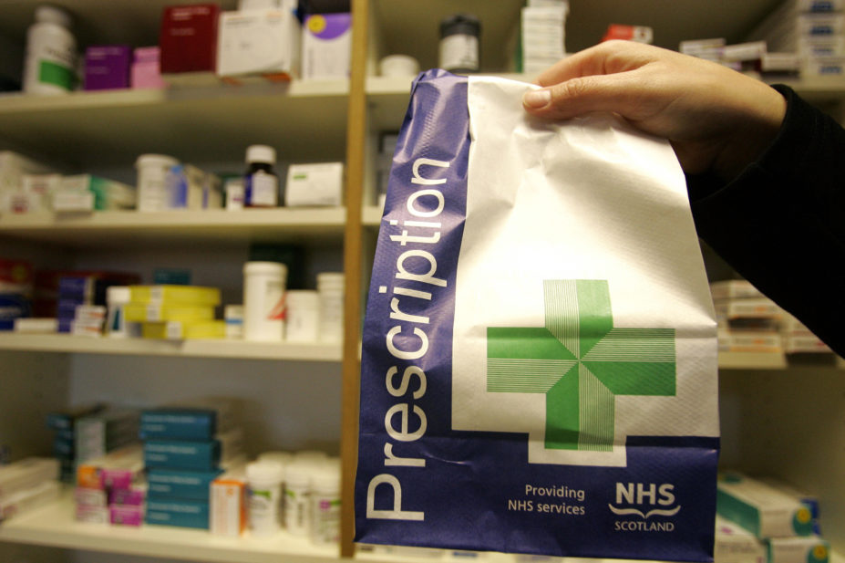 Prescription bag Scotland