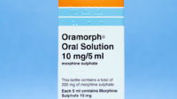 Oramorph packaging