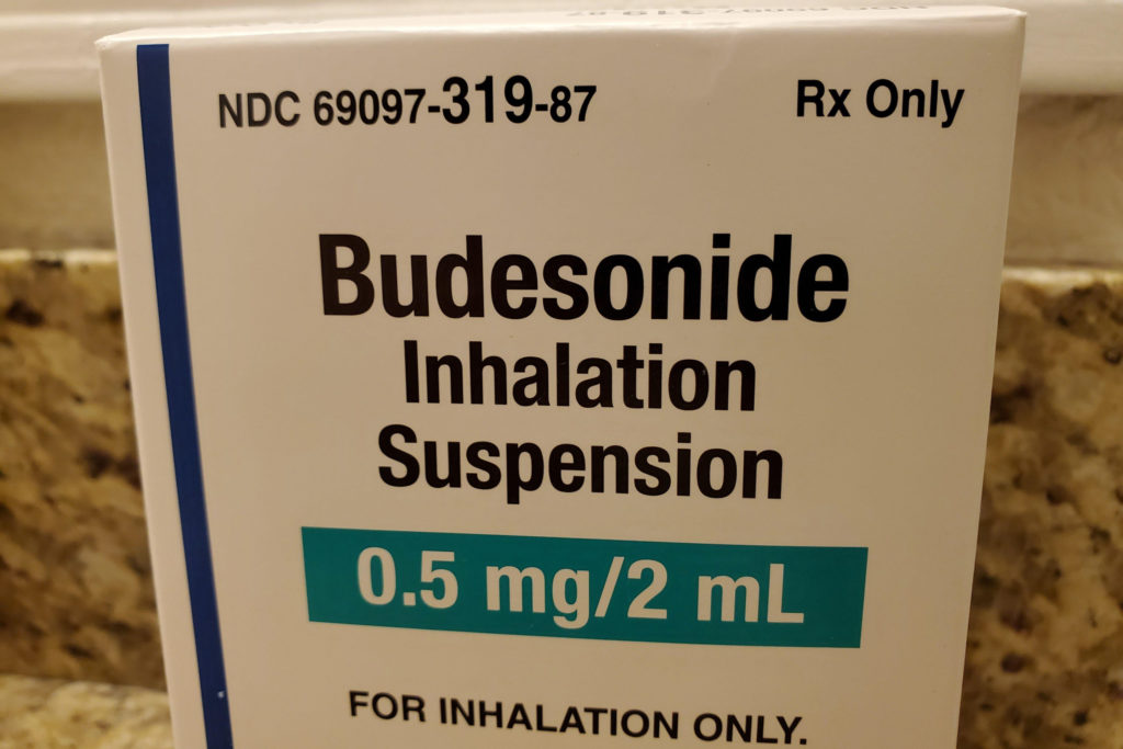 Budesonide inhaler