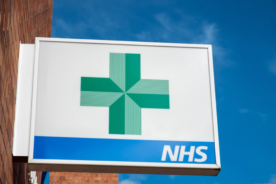 NHS pharmacists signage