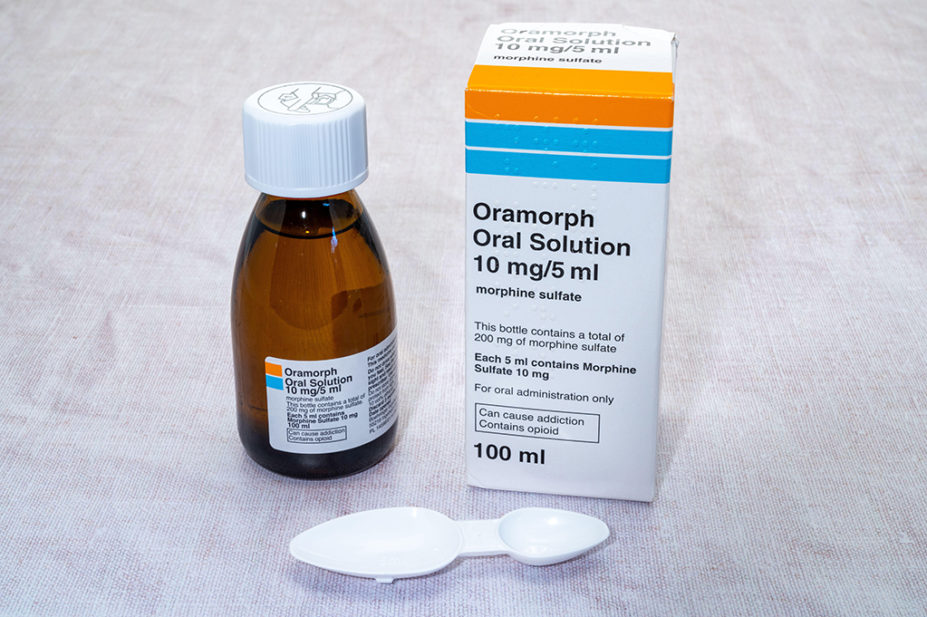 Oramorph (morphine sulphate) oral solution