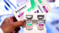 A dose of Evusheld (marketed by AstraZeneca)