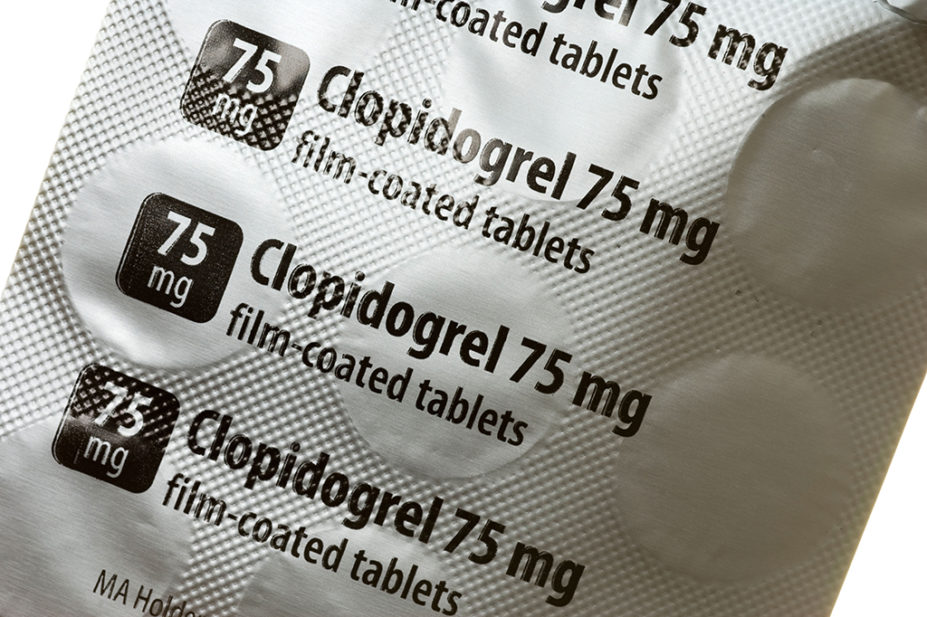 clopidogrel tablets blister pack
